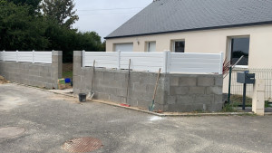 Photo de galerie - Montage de parpaings 