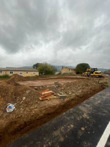 Photo de galerie - Terrassement (plateforme, piscine et fondations) pour maison individuelle 