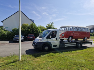 Photo de galerie - Transport de véhicule de collection. 