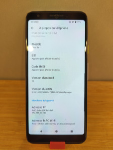 Photo de galerie - Google Pixel 3a sous /e/OS