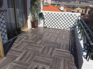 Photo de galerie - Étanchéité et carrelage terrasse , peintu balcon anti humidité,