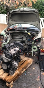 Photo réalisation - Réparation voiture - Bob D. - Longvic (Bief du Moulin) : Changement moteur Citroën C3