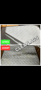 Photo de galerie - Matelas avant/après 