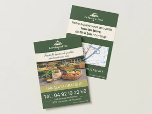 Photo de galerie - Flyer promotionnel créé pour une campagne de pub