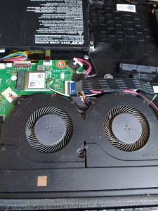 Photo de galerie - Nettoyage et remplacement de composants