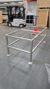Photo de galerie - Châssis table aluminium