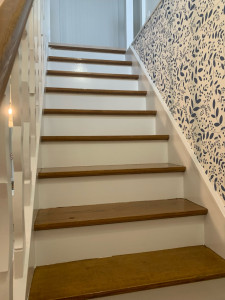 Photo de galerie - Traitement un vieux escalier 