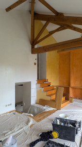 Photo de galerie - Grande superficie de mur peint en blanc 