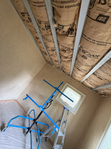 Photo de galerie - Faut plafond refait à neuf suite dégâts des eaux 