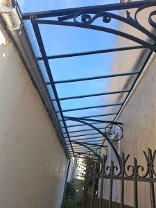 Photo de galerie - Nettoyage d une verrière 