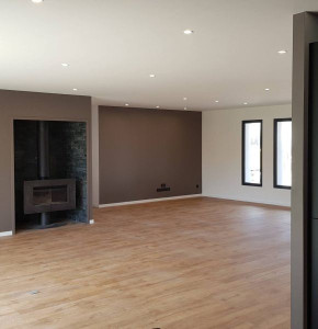 Photo de galerie - Peinture + pose de parquet 