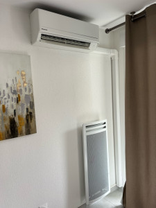 Photo de galerie - Installation climatisation 3.5kw Panasonic 
