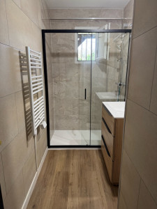 Photo de galerie - Création complète salle d eau