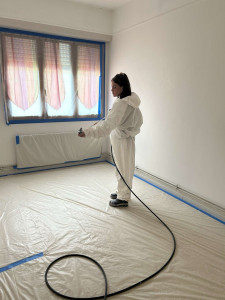 Photo de galerie - Mise en peinture 