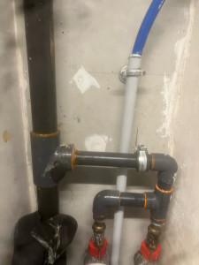 Photo de galerie - Réparation sur réseau d’alimentation d’eau en PVC pression