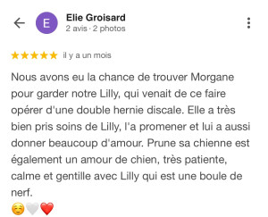 Photo de galerie - Avis client 