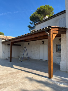 Photo de galerie - Rénovation véranda, boiseries