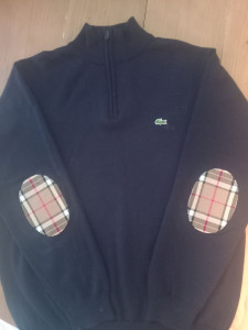 Photo de galerie - Confection A à Z de coudières style Burberry 