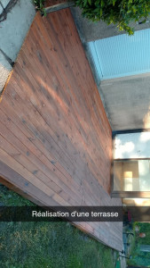 Photo de galerie - Réalisation d'une terrasse