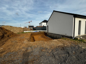Photo de galerie - Terrassement de fondation pour un garage