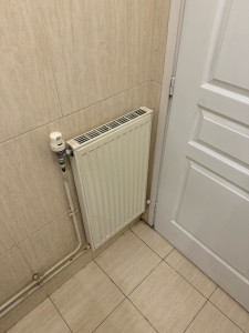 Photo de galerie - Remplacement du radiateur et pose d’un kit thermostatique