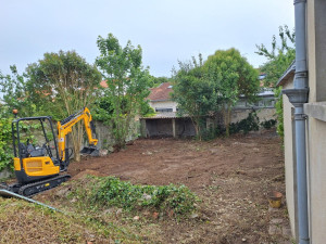 Photo de galerie - Terrassement  jardin