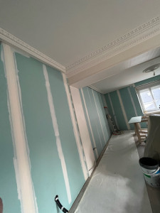 Photo de galerie - Réalisation d’un doublage périphérique avec isolation 