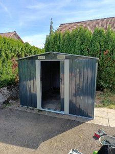 Photo de galerie - Montage abri de jardin