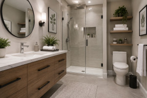 Photo de galerie - Salle de bain propre et bien rangé ? 