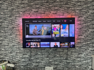 Photo de galerie - Pose écran 165 cm 