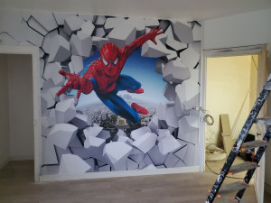 Photo de galerie - Peinture - Tapisserie