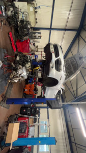 Photo de galerie - Dépose moteur Porsche