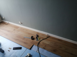 Photo de galerie - Pose de parquet - Revêtement de sol