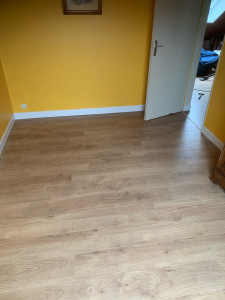 Photo de galerie - Pose de parquet stratifié 10mm 