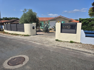 Photo de galerie - Maçonnerie et pose clôture 