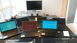 Photo de galerie - Installation de Windows sur plusieurs ordinateurs dans une entreprise.