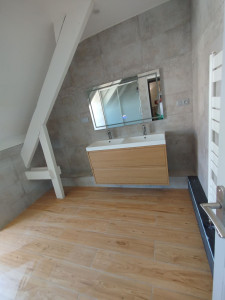 Photo de galerie - à vous de rénovation d'une salle de bain complet carrelage plomberie...