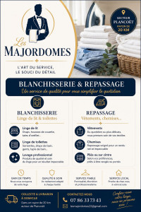 Photo de galerie - Service de Blanchisserie et Repassage