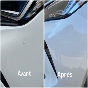 Photo de galerie - Polissage rayures