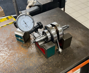 Photo de galerie - Contrôle/équilibrage vilebrequin 