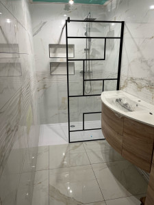 Photo de galerie - Chantier salle de bain 
