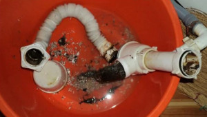 Photo de galerie - Débouchage d’un siphon 