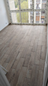 Photo de galerie - Pose de carrelage