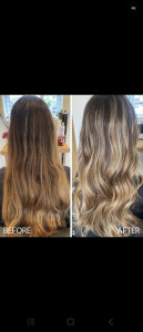Photo de galerie - Balayage avant Apres