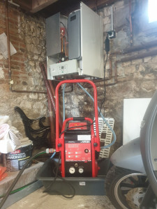 Photo de galerie - Désembouage d'un réseau de chauffage 