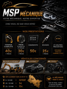 Photo de galerie - Grille tarifaire et prestations 