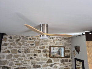 Photo de galerie - Pose d'un ventilateur de plafond 