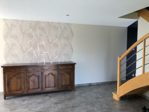 Photo de galerie - Peinture + tapisserie 