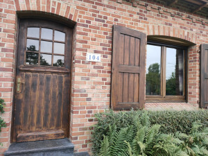 Photo de galerie - Ponçage et lasure bois extérieur 