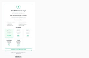 Photo de galerie - Services et Tarifs